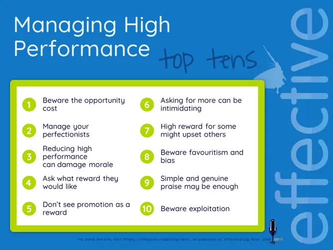 Managing High Performance